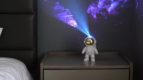 Lámpara Proyector de Galaxia Astronauta con Control Remoto