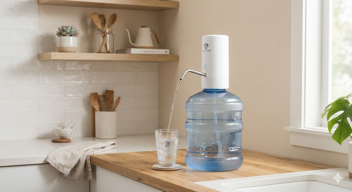 Dispensador de Agua Eléctrico Recargable USB