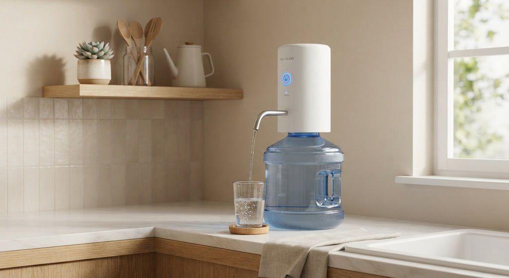 Dispensador de Agua Eléctrico Recargable USB