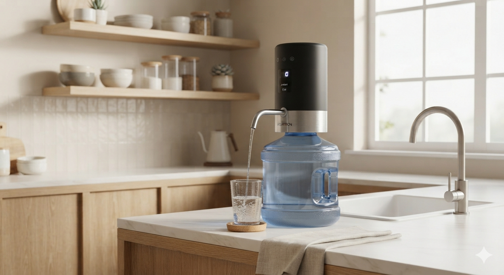 Dispensador de Agua Eléctrico Recargable USB