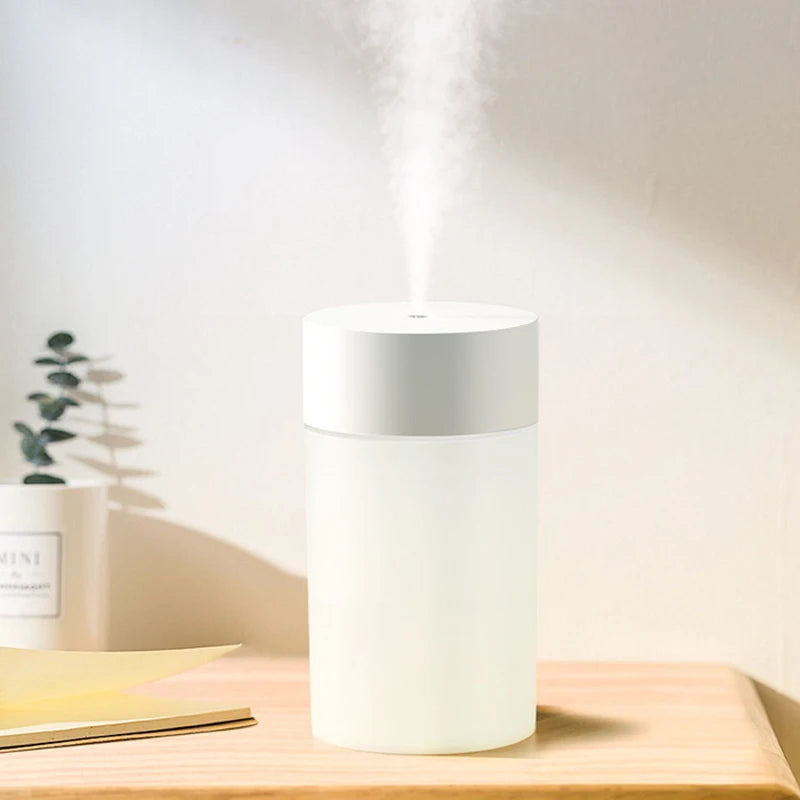 Mini Humidificador de Aire Ultrasónico Portátil con Luz LED| GigHuh