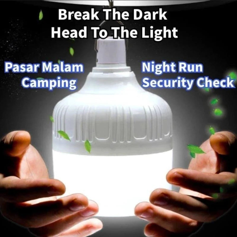 Lámpara de Emergencia LED Multifuncional Recargable USB de Alta Potencia