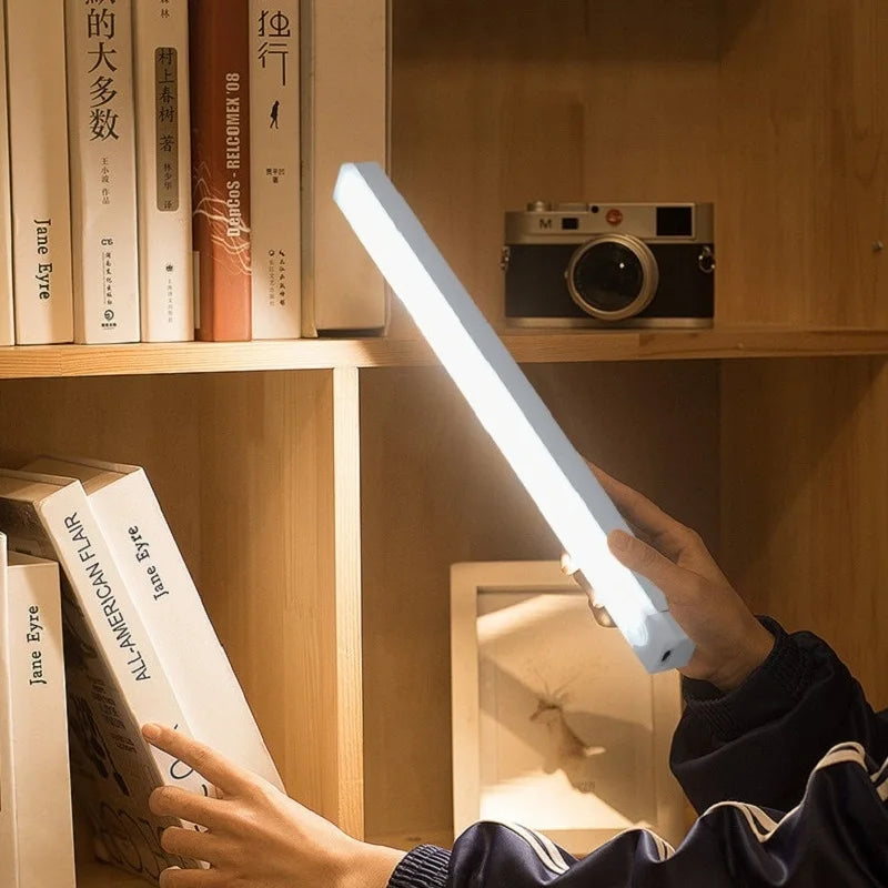 Barra de Luz LED Inteligente con Sensor de Movimiento | Lámpara Magnética Inalámbrica USB