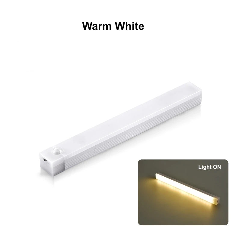 Barra de Luz LED Inteligente con Sensor de Movimiento | Lámpara Magnética Inalámbrica USB