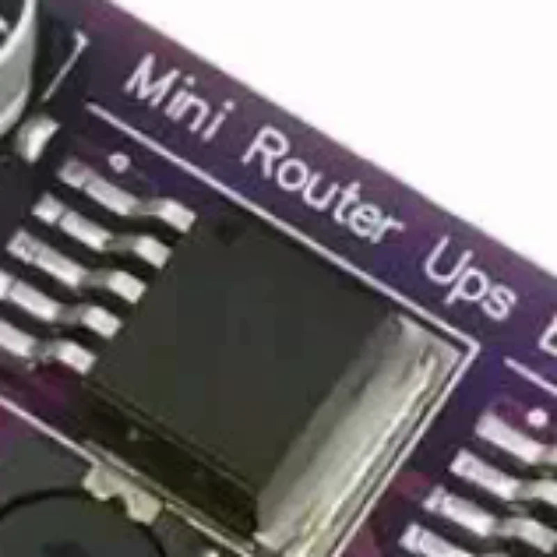 Mini Router UPS Board 40W Battery Charging Board 5V 9V 12V Output Uninterruptible Power Supply Board For Router Backup Power
