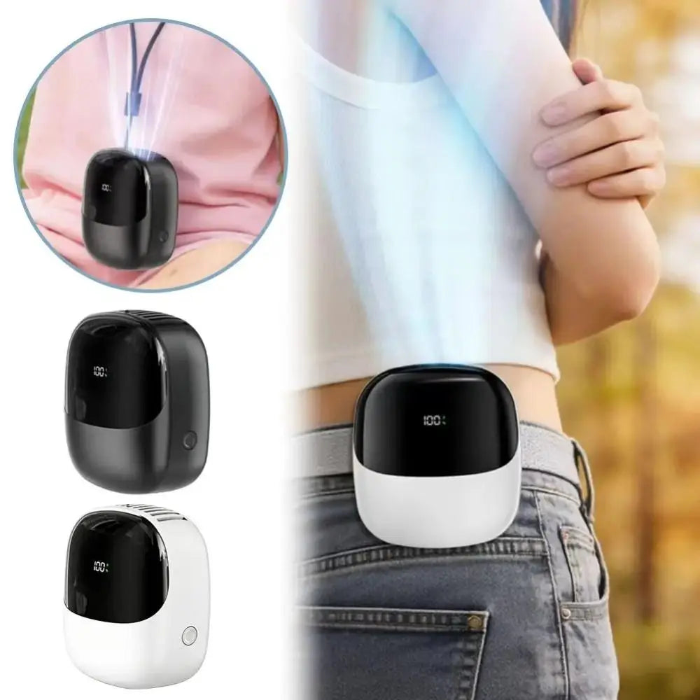 Mini Ventilador Digital Portátil 3 en 1 USB - Enfriamiento Inteligente