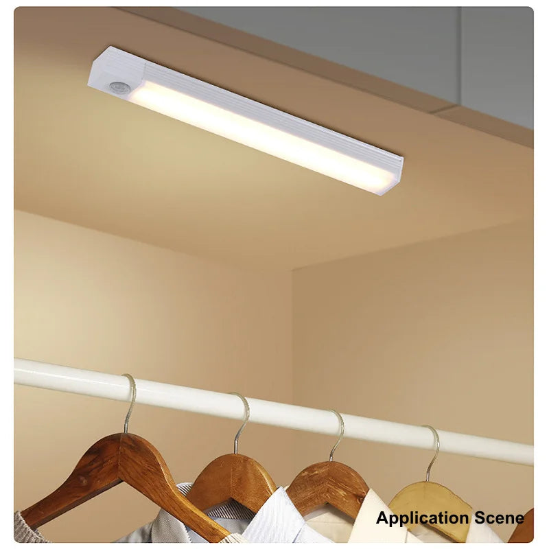 Barra de Luz LED Inteligente con Sensor de Movimiento | Lámpara Magnética Inalámbrica USB