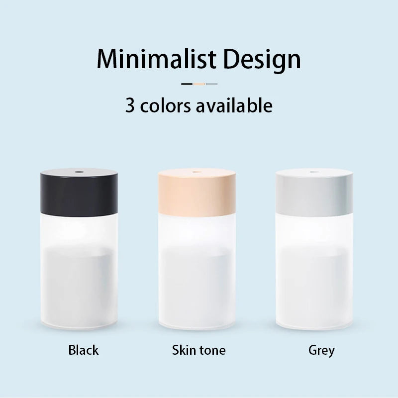 Mini Humidificador de Aire Ultrasónico Portátil con Luz LED| GigHuh