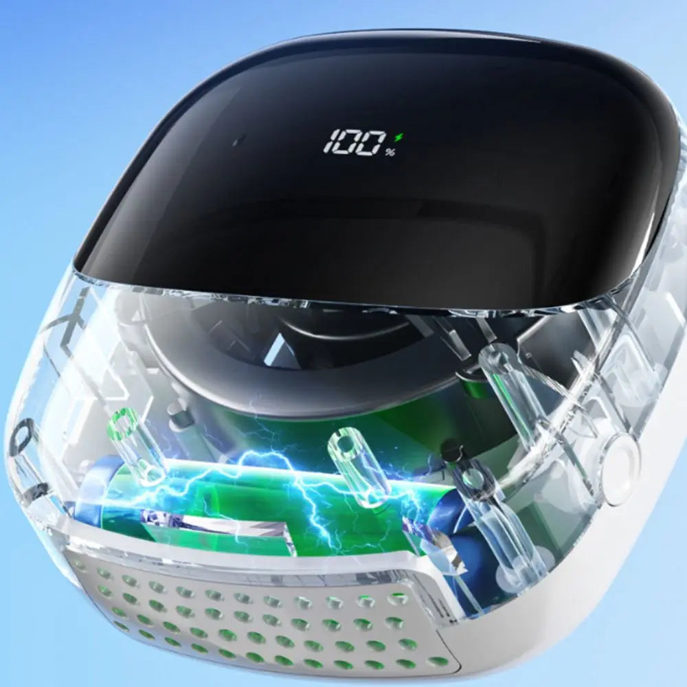 Mini Ventilador Digital Portátil 3 en 1 USB - Enfriamiento Inteligente