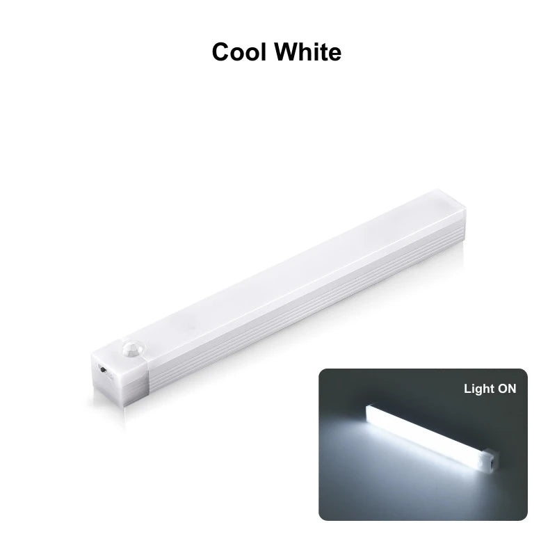 Barra de Luz LED Inteligente con Sensor de Movimiento | Lámpara Magnética Inalámbrica USB