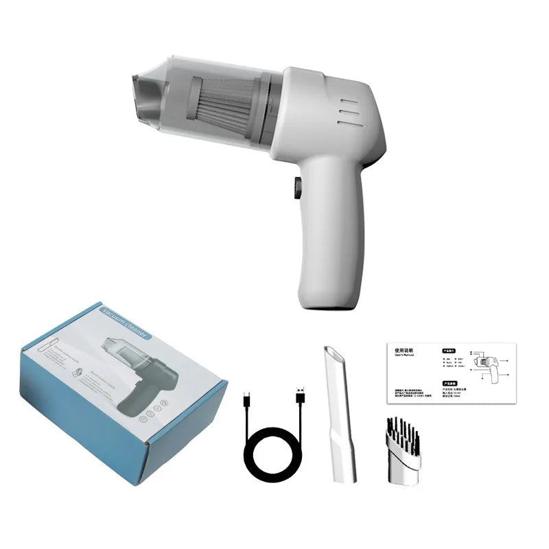 Aspiradora de Mano Inalámbrica Portátil Pro - Recargable USB