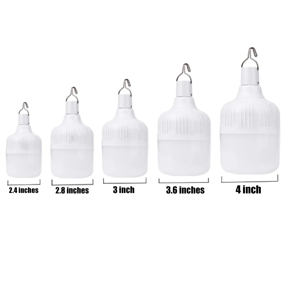 Lámpara de Emergencia LED Multifuncional Recargable USB de Alta Potencia
