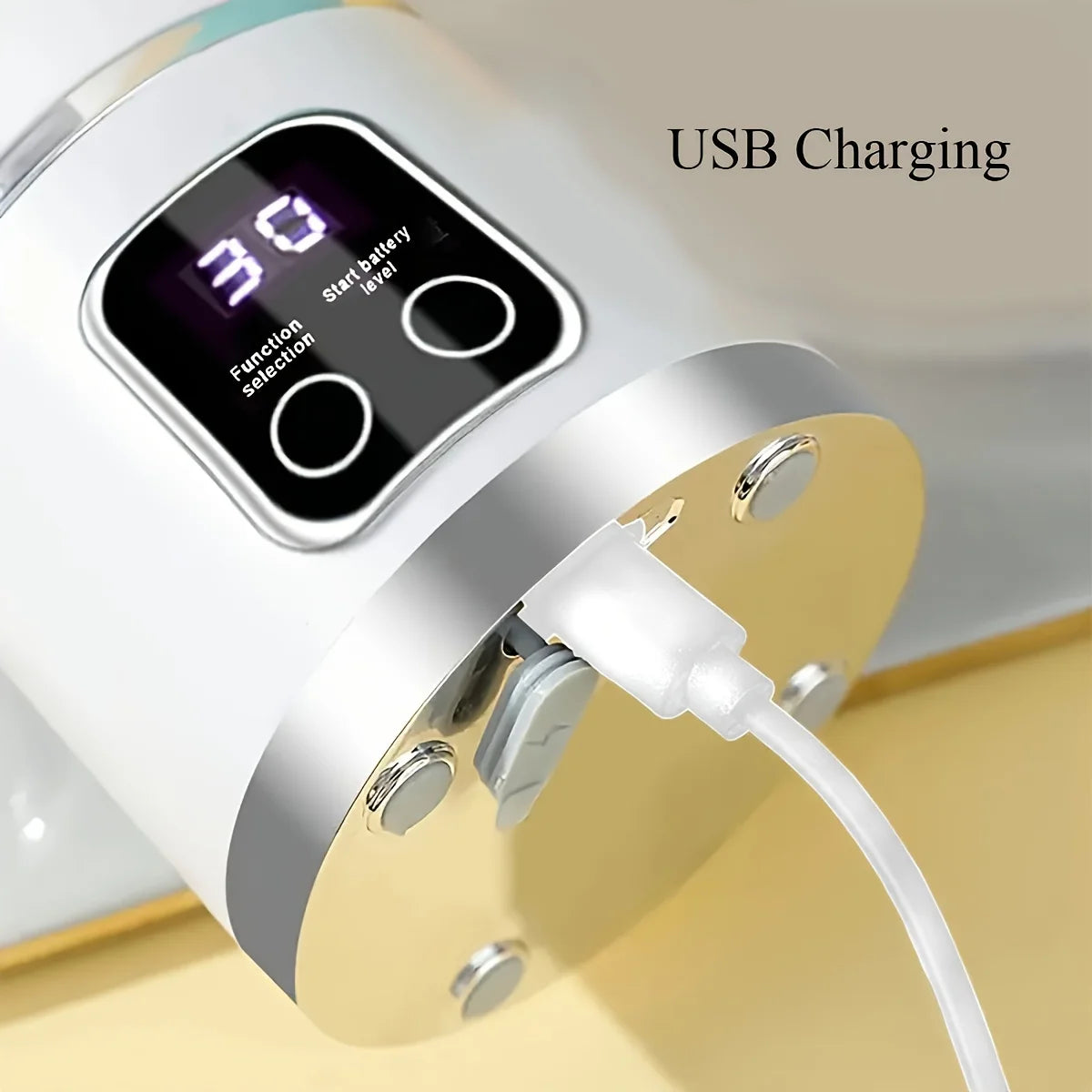 Mini Licuadora Portátil Recargable USB | Vaso Batidor Eléctrico