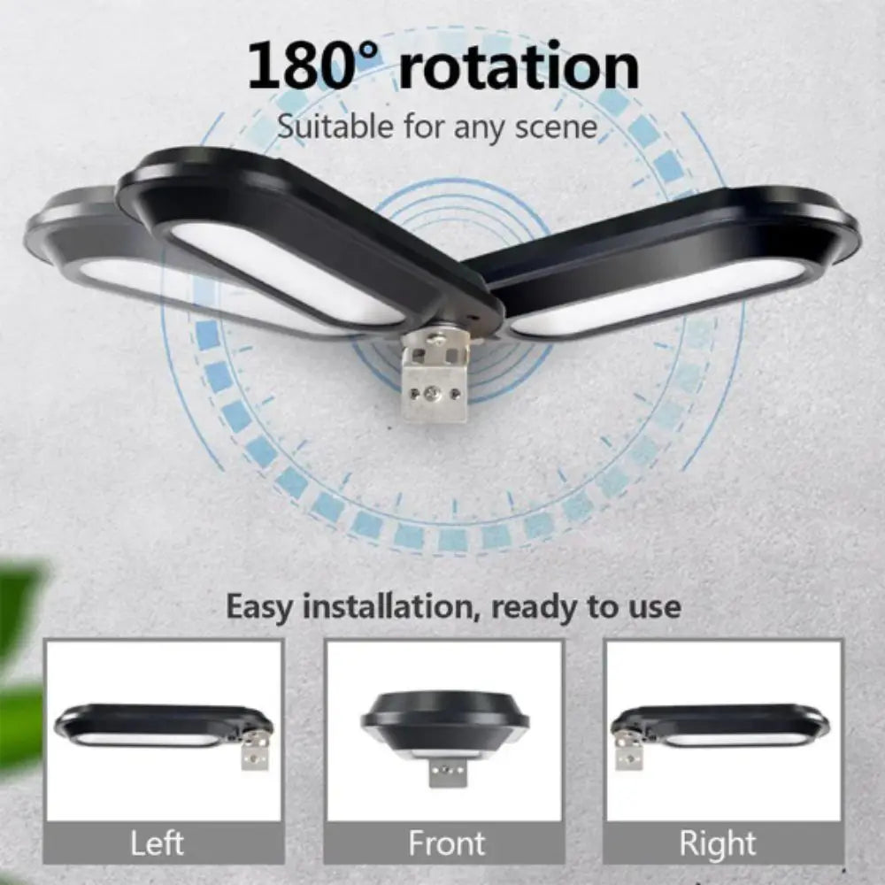 Lámpara Suburbana Solar LED con Control Remoto y Brazo Ajustable | GigHub