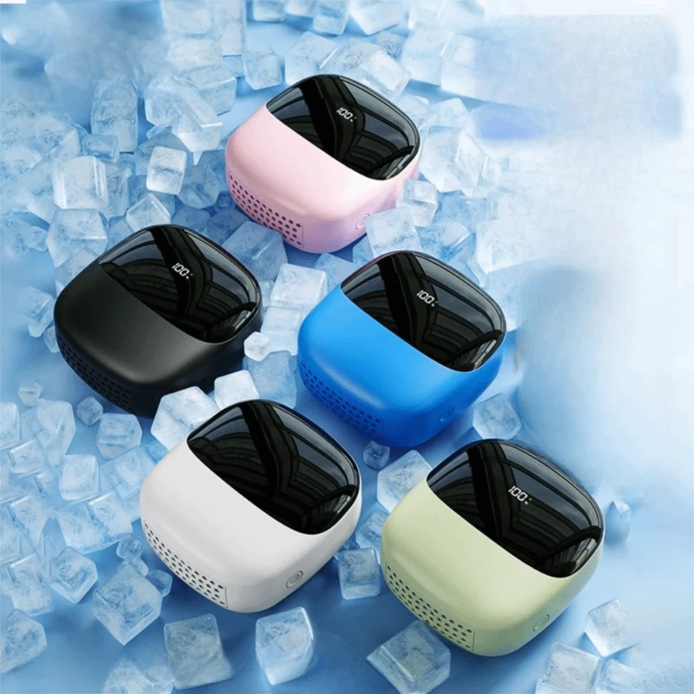 Mini Ventilador Digital Portátil 3 en 1 USB - Enfriamiento Inteligente