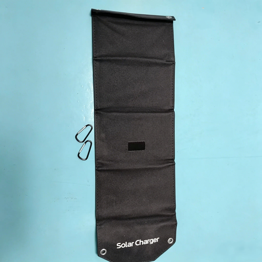 Panel Solar Plegable Portátil USB - Carga Inteligente de Emergencia