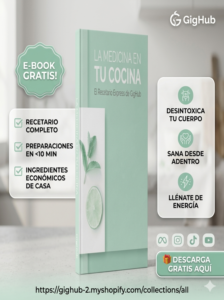 E-book Gratis: La Medicina en tu Cocina (Recetario Express)